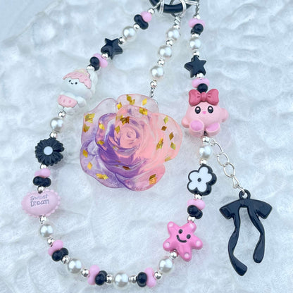 [New Arrival] Handmade Metal Decor and Glow In The Dark Decor Kawaii Phone Chains-Special Launch Price!