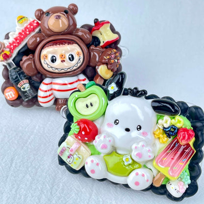 [NEW BATCH] Kawaii Cute All Mix Styles Cream Gel Phone Clips (NO CHAINS INCLUDED)-More NEW Styles Added!