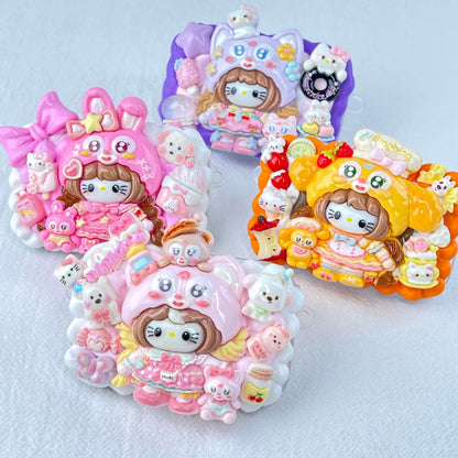[NEW BATCH] Kawaii Cute All Mix Styles Cream Gel Phone Clips (NO CHAINS INCLUDED)-More NEW Styles Added!