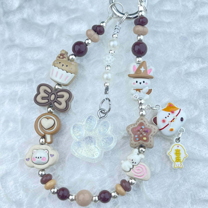[New Arrival] Handmade Metal Decor and Glow In The Dark Decor Kawaii Phone Chains-Special Launch Price!