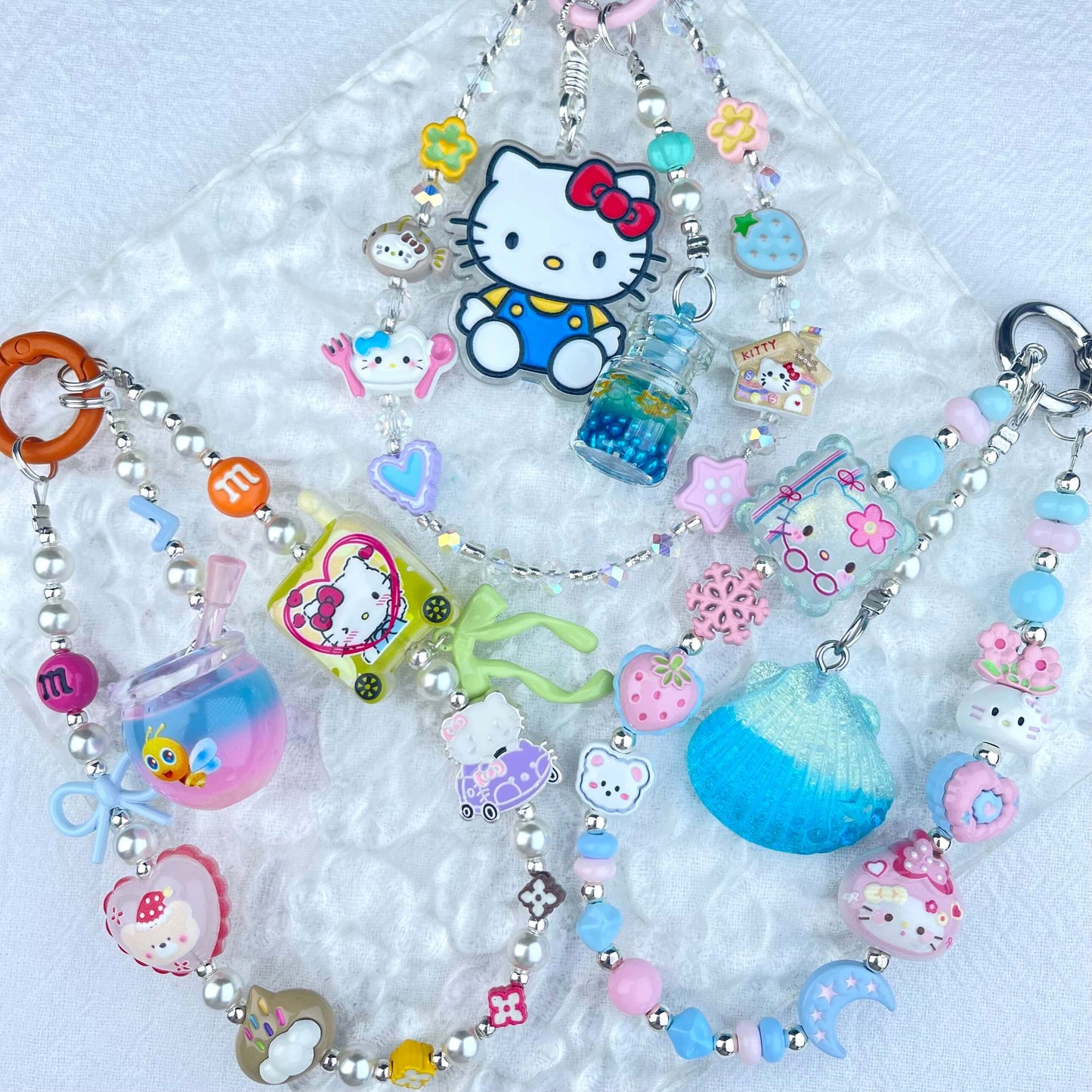 [New Arrival] Handmade Metal Decor and Glow In The Dark Decor Kawaii Phone Chains-Special Launch Price!