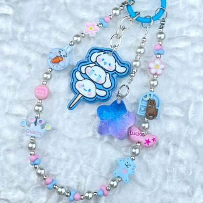 [New Arrival] Handmade Metal Decor and Glow In The Dark Decor Kawaii Phone Chains-Special Launch Price!