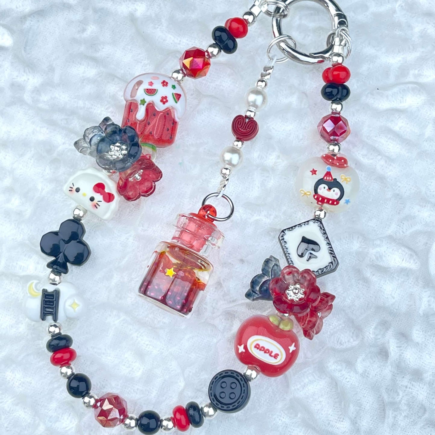 [New Arrival] Handmade Metal Decor and Glow In The Dark Decor Kawaii Phone Chains-Special Launch Price!