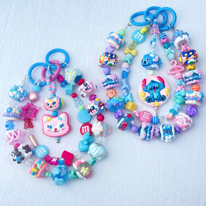 [New Arrival] Premium Kawaii Cute Hand-Painted Beads Phone Chain/Bag Decor