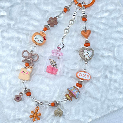 [New Arrival] Handmade Metal Decor and Glow In The Dark Decor Kawaii Phone Chains-Special Launch Price!