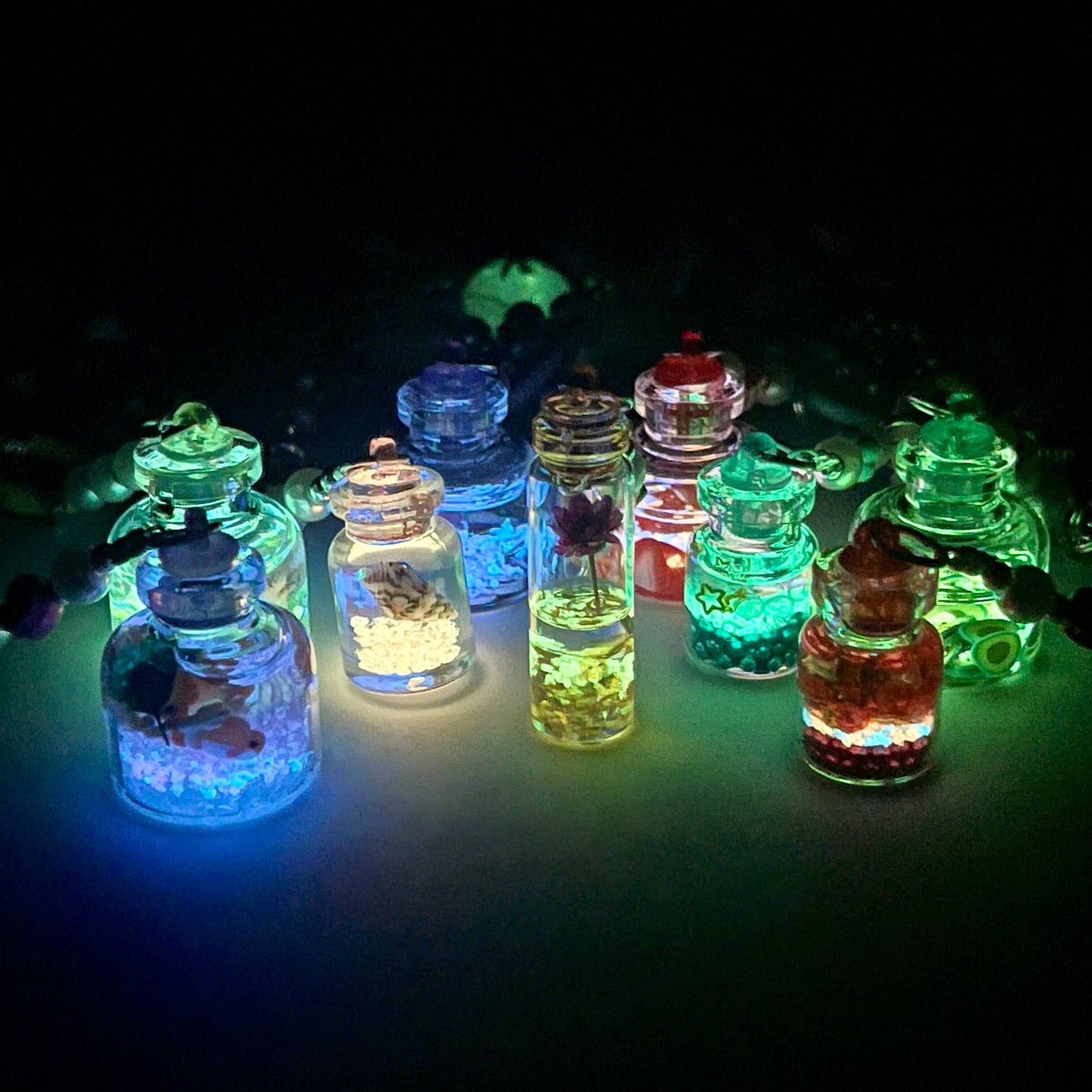 [New Arrival] Handmade Metal Decor and Glow In The Dark Decor Kawaii Phone Chains-Special Launch Price!