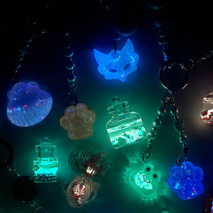 [New Arrival] Handmade Metal Decor and Glow In The Dark Decor Kawaii Phone Chains-Special Launch Price!