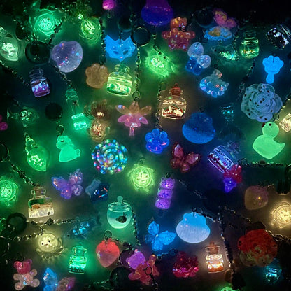 [New Arrival] Handmade Metal Decor and Glow In The Dark Decor Kawaii Phone Chains-Special Launch Price!