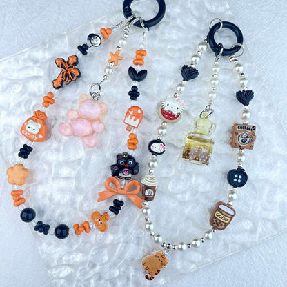 [New Arrival] Handmade Metal Decor and Glow In The Dark Decor Kawaii Phone Chains-Special Launch Price!