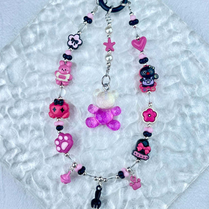 [New Arrival] Handmade Metal Decor and Glow In The Dark Decor Kawaii Phone Chains-Special Launch Price!