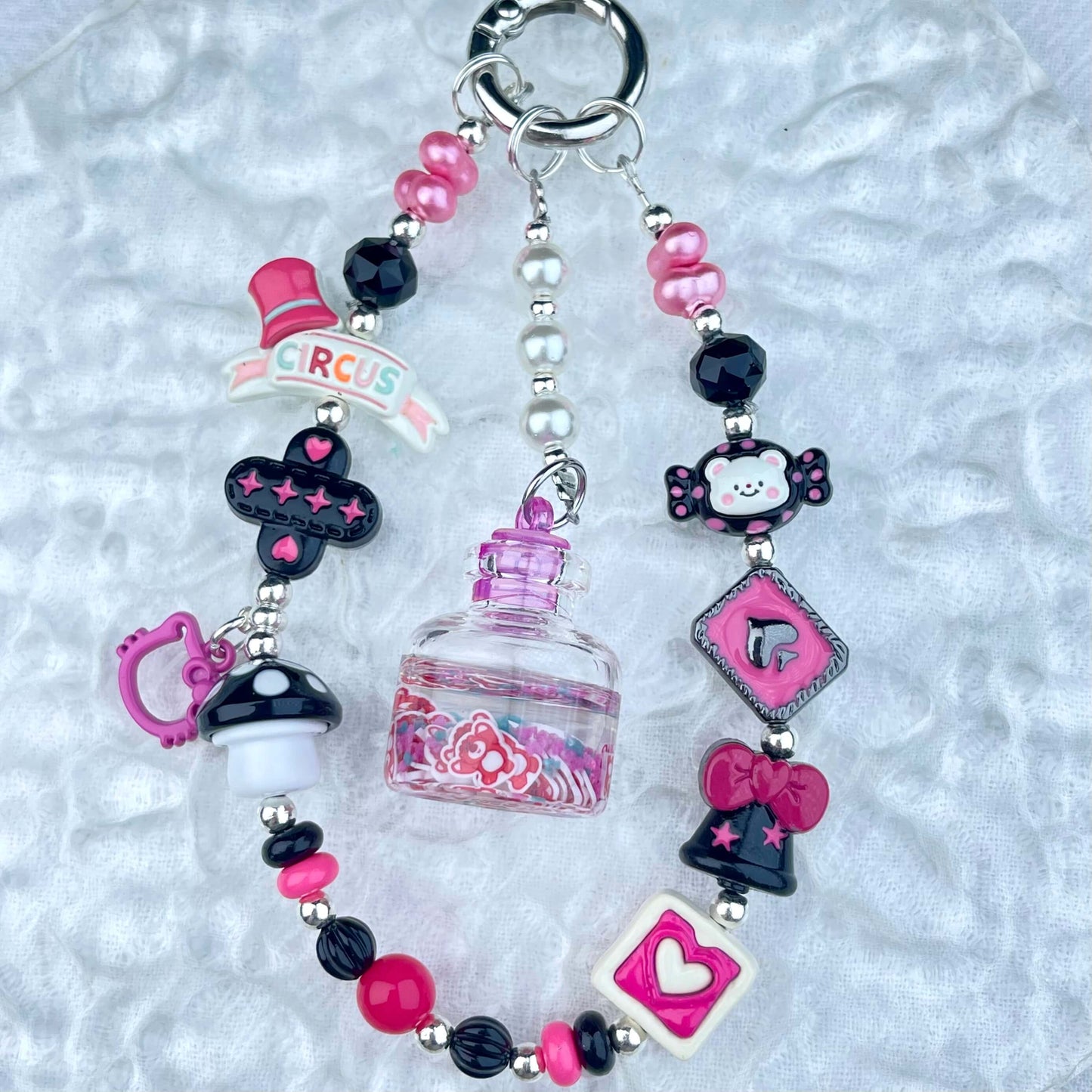 [New Arrival] Handmade Metal Decor and Glow In The Dark Decor Kawaii Phone Chains-Special Launch Price!
