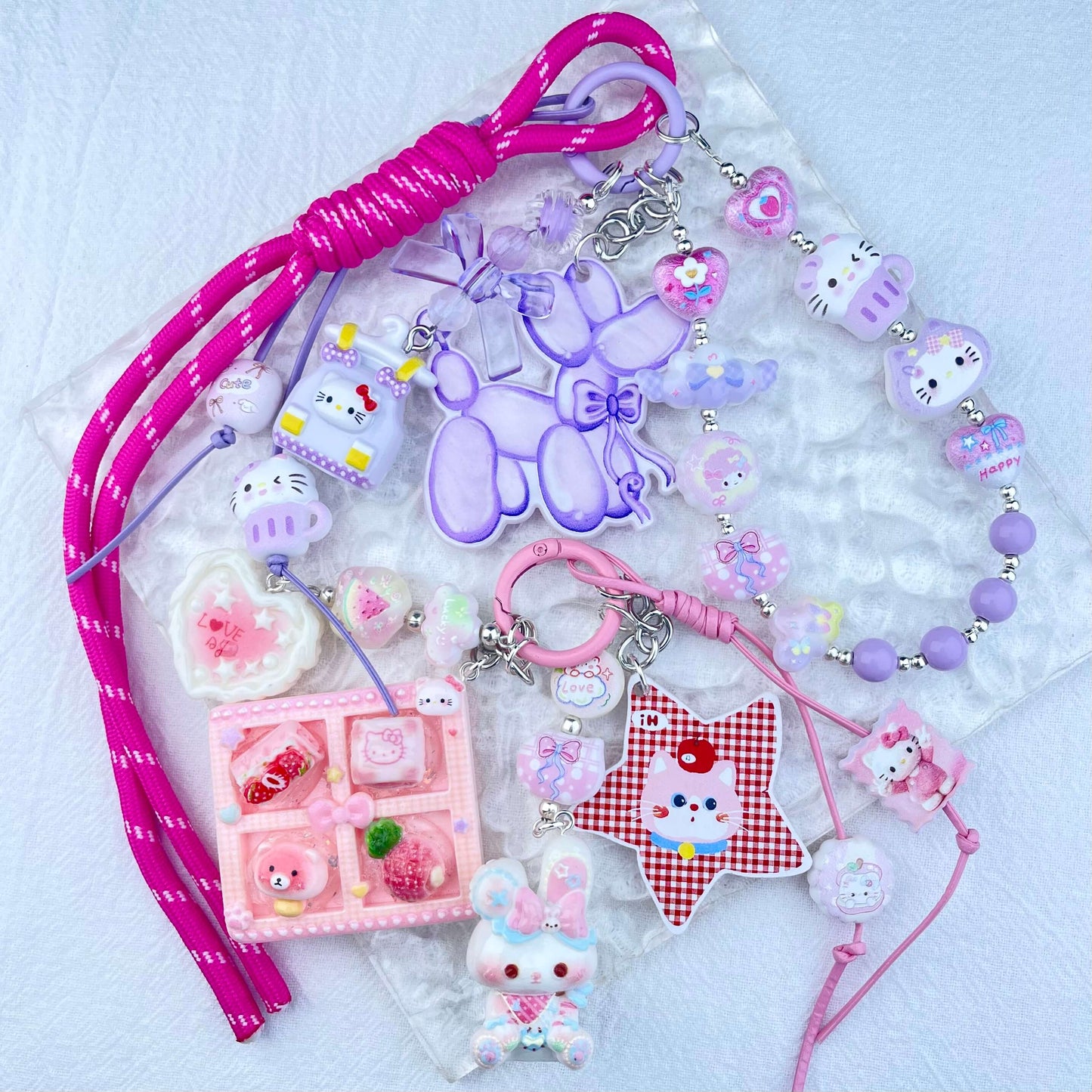 [New Arrival] Premium Handmade Kawaii Cutie and Decor Keychain/Phone Chain/Bag Decor Mix-Special Launch Price!