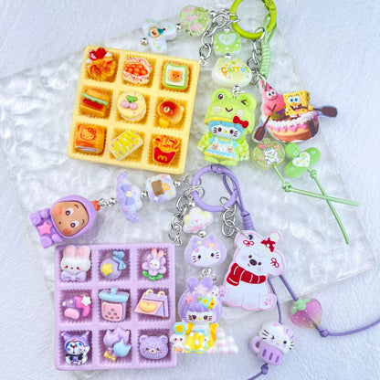 [New Arrival] Premium Handmade Kawaii Cutie and Decor Keychain/Phone Chain/Bag Decor Mix-Special Launch Price!