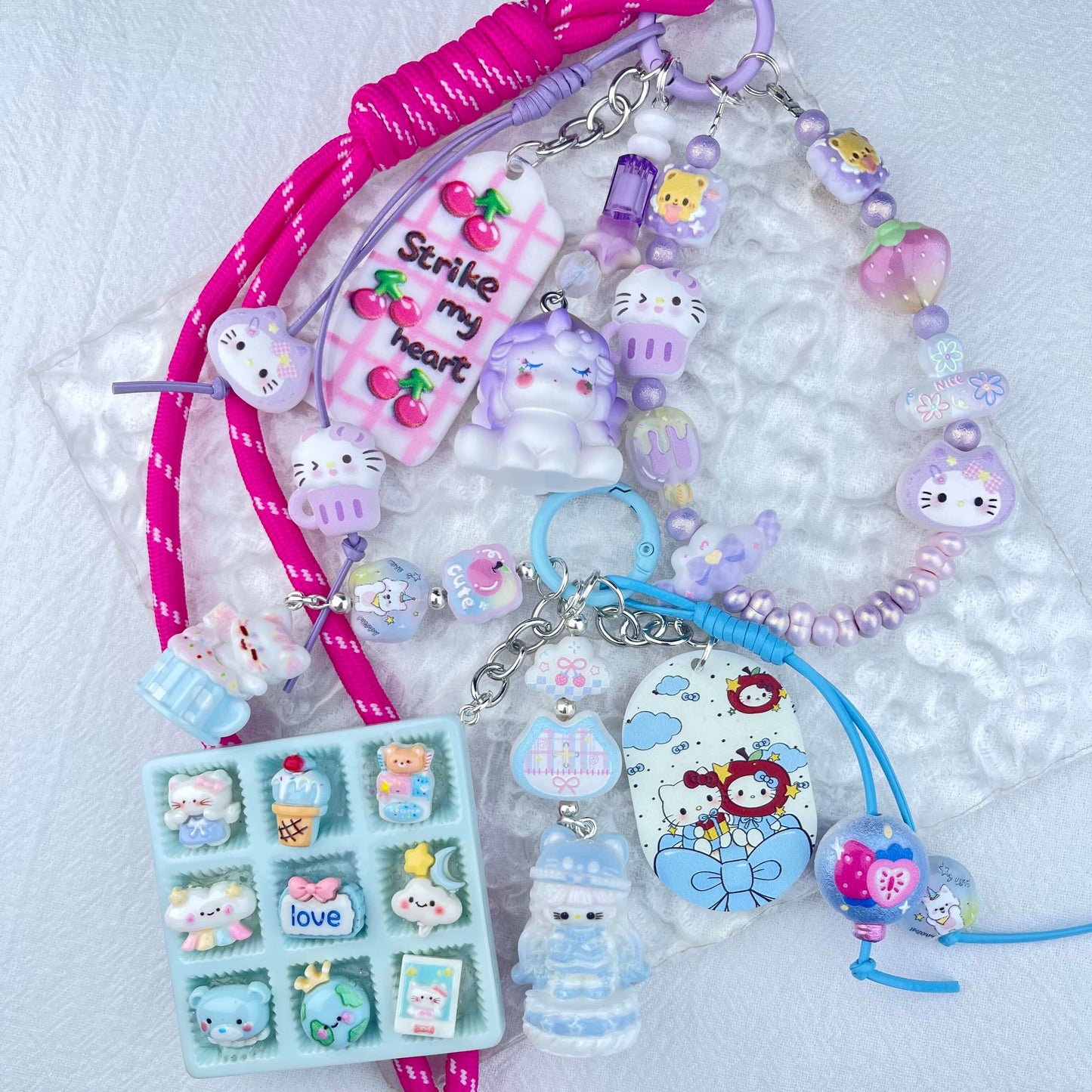 [New Arrival] Premium Handmade Kawaii Cutie and Decor Keychain/Phone Chain/Bag Decor Mix-Special Launch Price!
