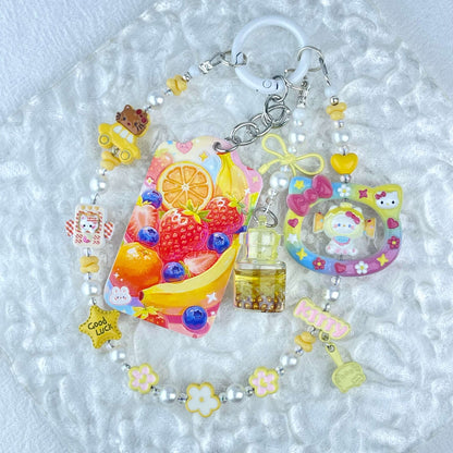 [Limited Edition] Premium Handmade Metal Alloy Kawaii Cutie and Acrylic Pad Phone Chains-Special Launch Price!