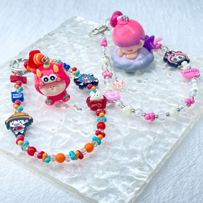 [New Arrival] Special Cutie Dolls Handmade Kawaii Phone Chains Bag Decor