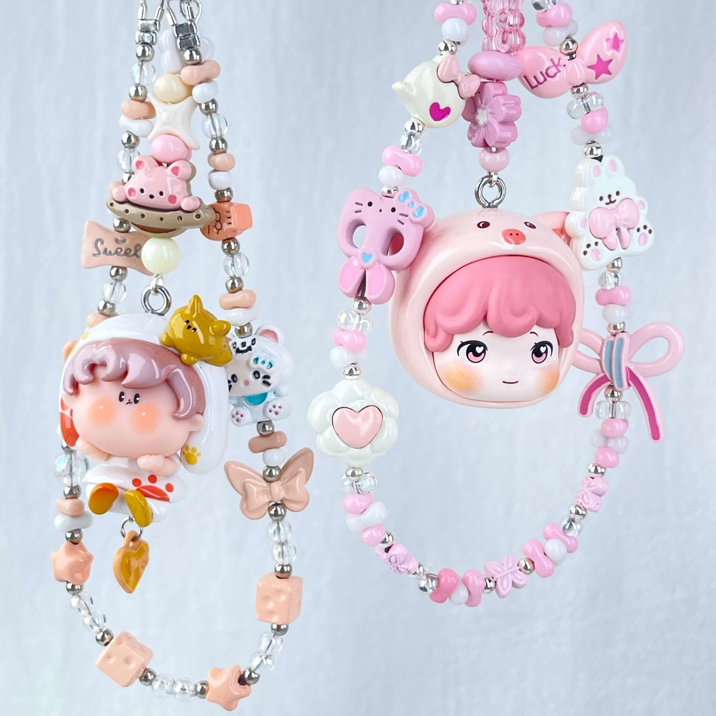 [New Arrival] Special Cutie Dolls Handmade Kawaii Phone Chains Bag Decor