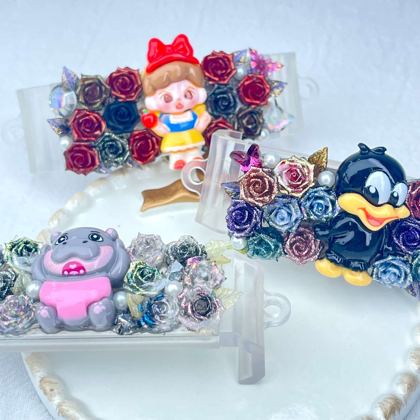 [New Arrival] Kawaii Cutie Flower Blossom Style Handmade Phone Clips-Special Launch Price!