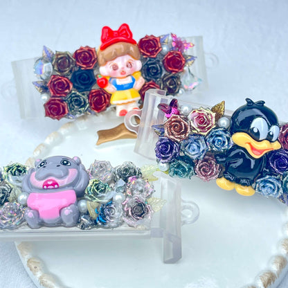 [New Arrival] Kawaii Cutie Flower Blossom Style Handmade Phone Clips-Special Launch Price!