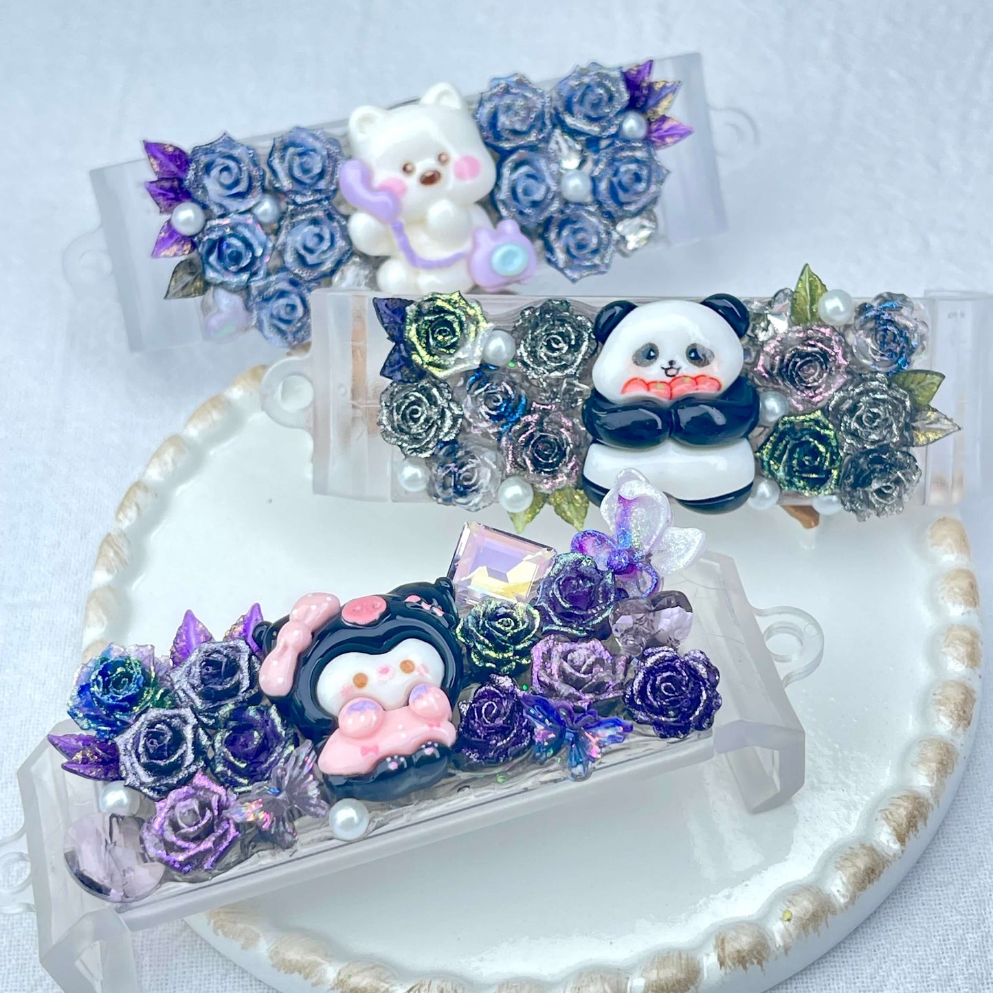[New Arrival] Kawaii Cutie Flower Blossom Style Handmade Phone Clips-Special Launch Price!