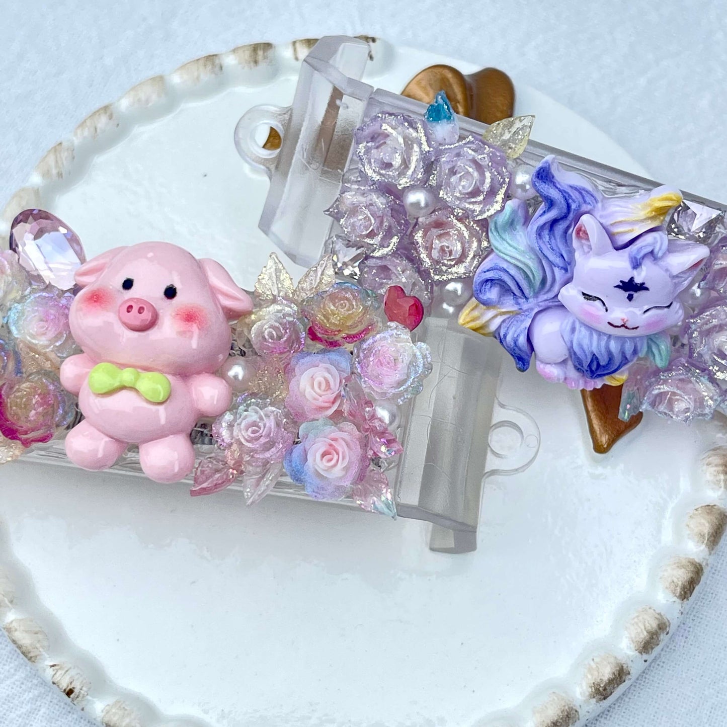 [New Arrival] Kawaii Cutie Flower Blossom Style Handmade Phone Clips-Special Launch Price!