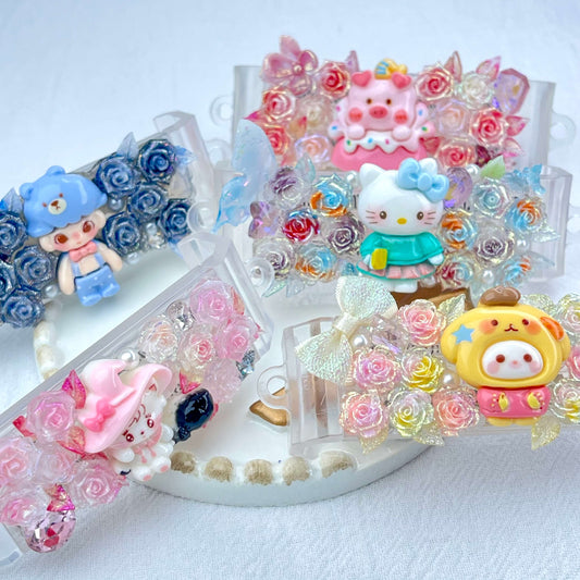 [New Arrival] Kawaii Cutie Flower Blossom Style Handmade Phone Clips-Special Launch Price!