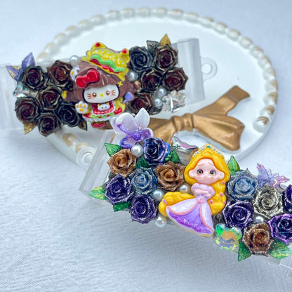 [New Arrival] Kawaii Cutie Flower Blossom Style Handmade Phone Clips-Special Launch Price!