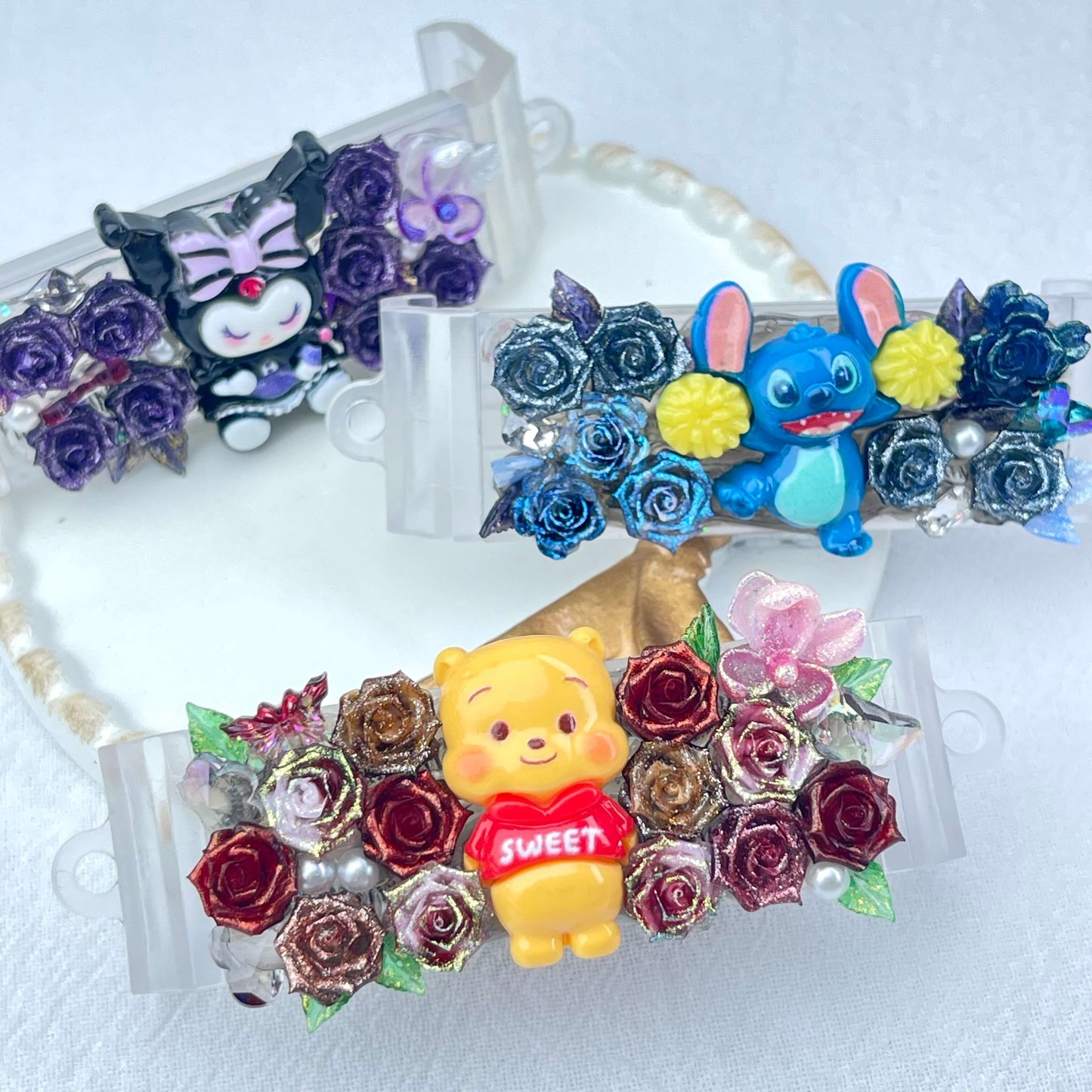 [New Arrival] Kawaii Cutie Flower Blossom Style Handmade Phone Clips-Special Launch Price!