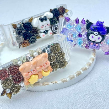 [New Arrival] Kawaii Cutie Flower Blossom Style Handmade Phone Clips-Special Launch Price!