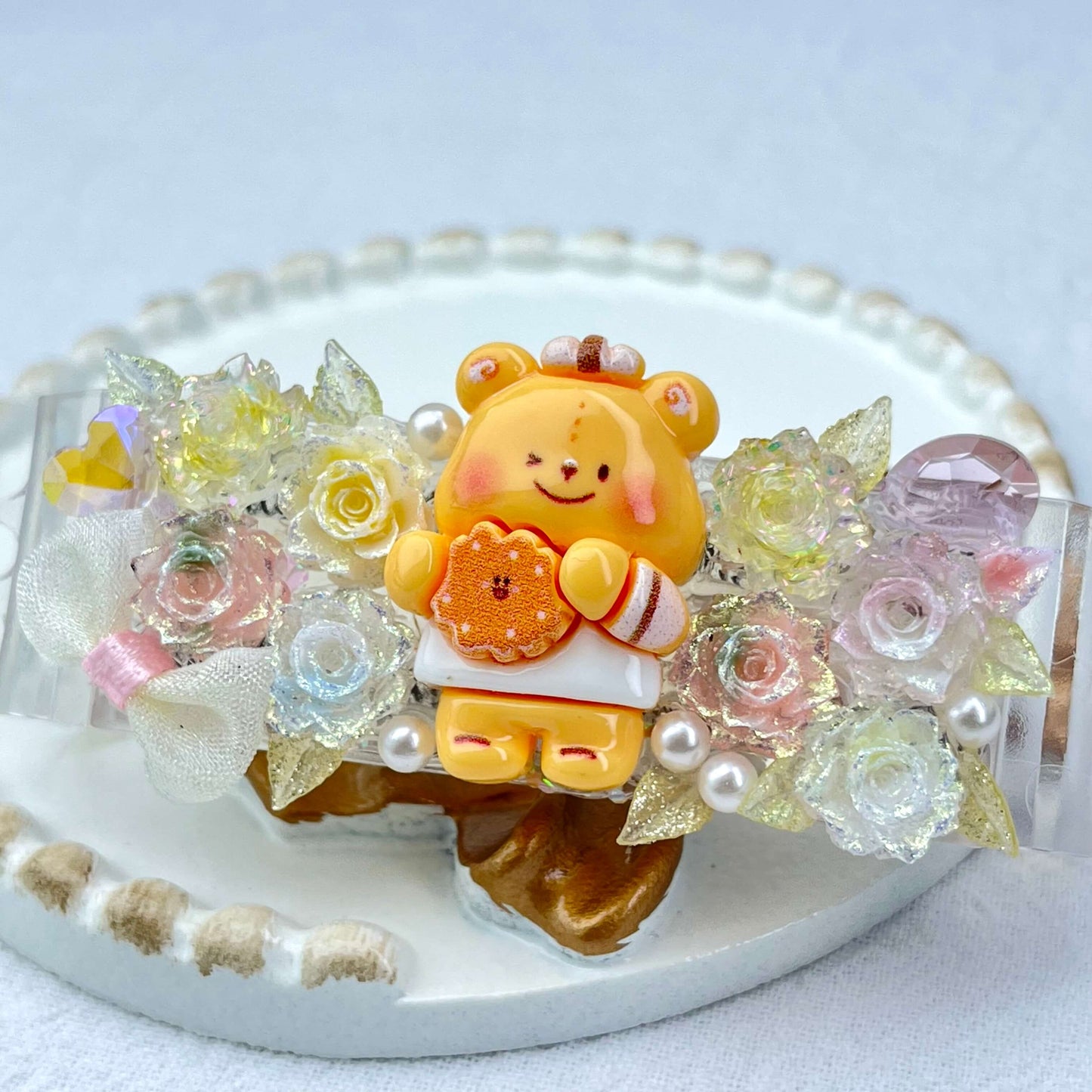 [New Arrival] Kawaii Cutie Flower Blossom Style Handmade Phone Clips-Special Launch Price!