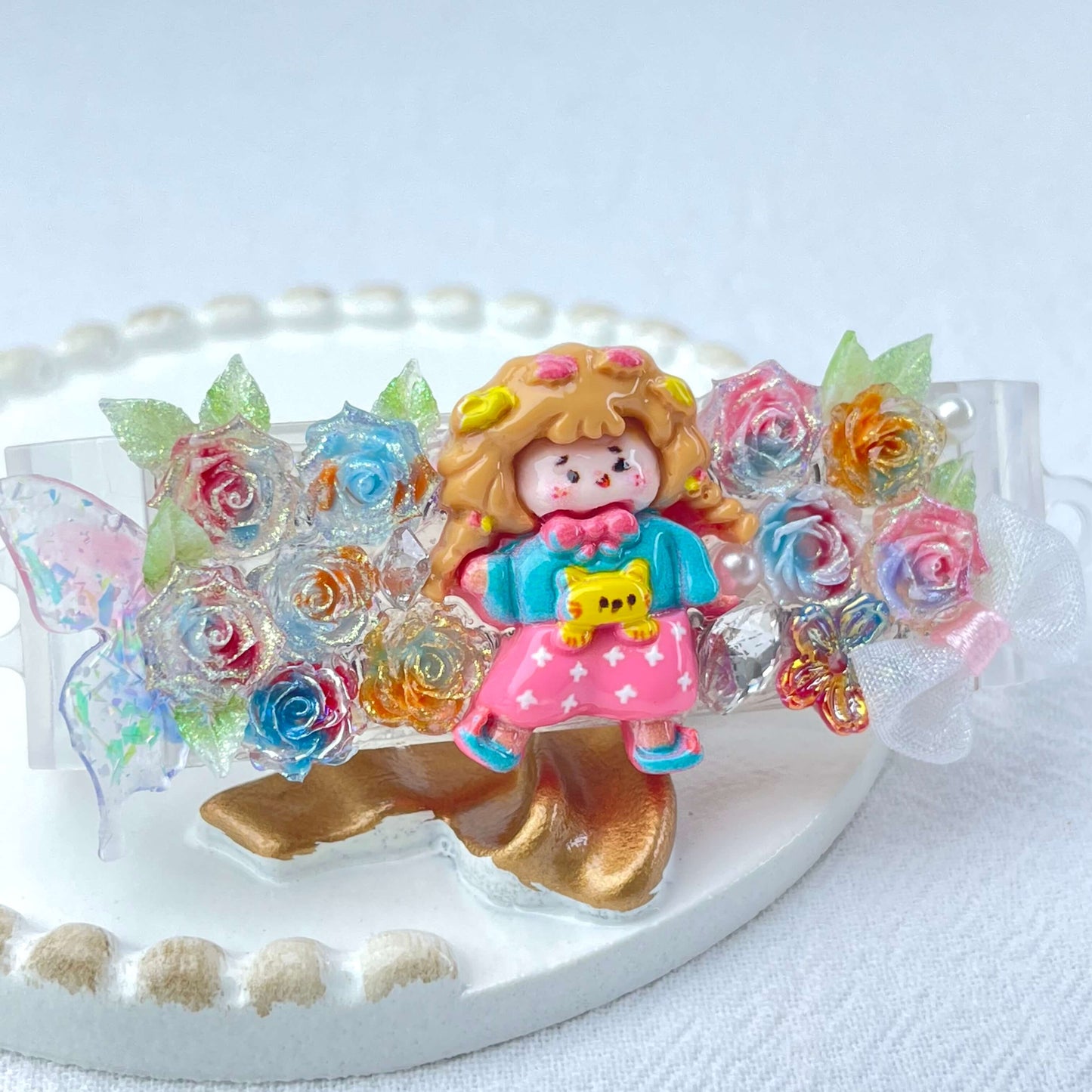 [New Arrival] Kawaii Cutie Flower Blossom Style Handmade Phone Clips-Special Launch Price!
