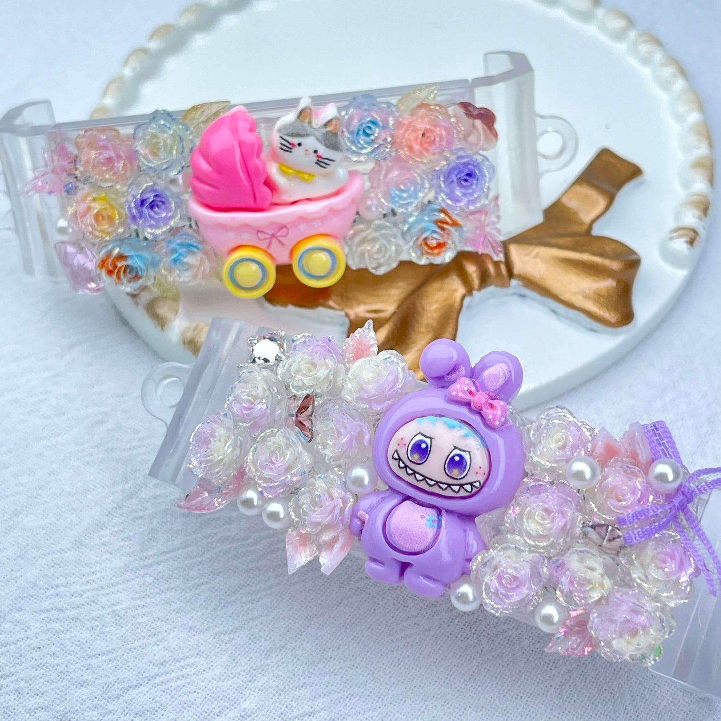[New Arrival] Kawaii Cutie Flower Blossom Style Handmade Phone Clips-Special Launch Price!