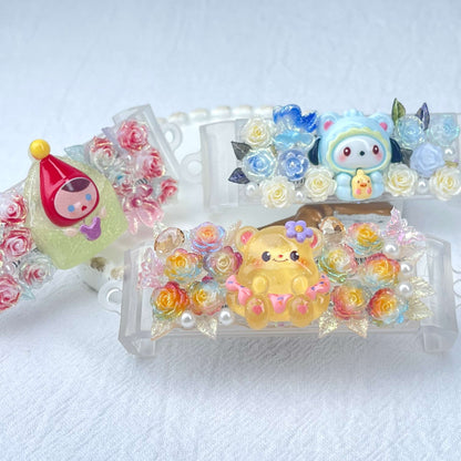 [New Arrival] Kawaii Cutie Flower Blossom Style Handmade Phone Clips-Special Launch Price!