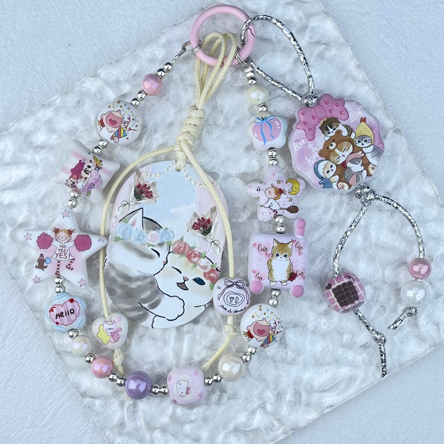 [New Arrival] Premium Handmade New Decor and Set Decor Kawaii Phone Chains-Special Launch Price!