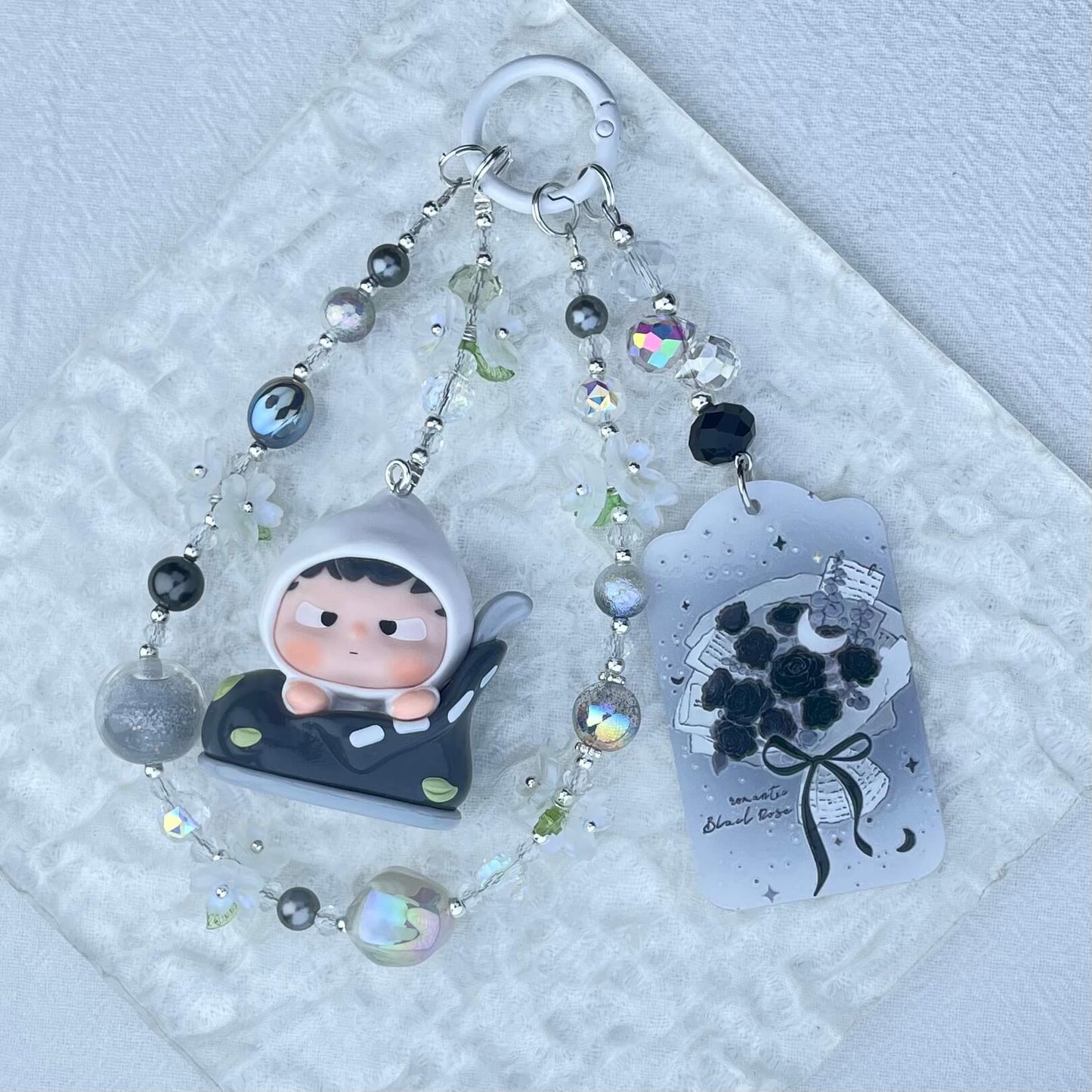[Limited Edition] Premium Handmade Glittering and Flower Blossom Style Kawaii Cutie Phone Chains-Special Launch Price!