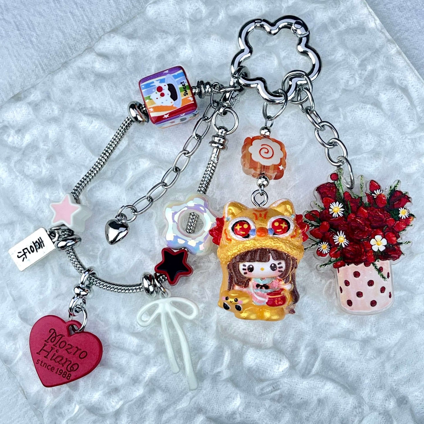 [New Arrival] New Style Metal Alloy Snake Style Chain Kawaii Phone Chain Phone Decor-Special Launch Price!
