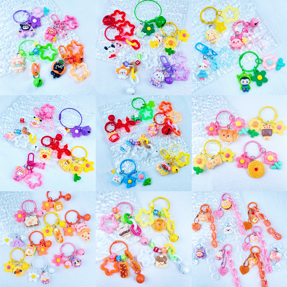 [New Batch] Kawaii Cuties/Kawaii Food Handmade Keychains Mystery Bags