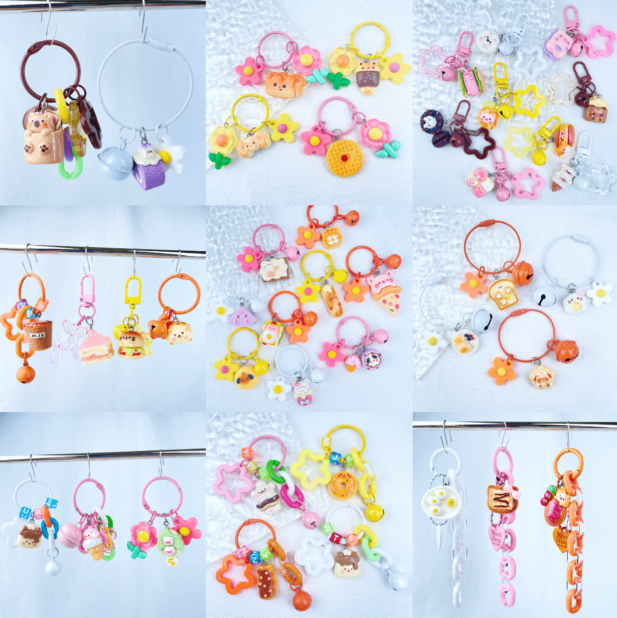 [New Batch] Kawaii Cuties/Kawaii Food Handmade Keychains Mystery Bags