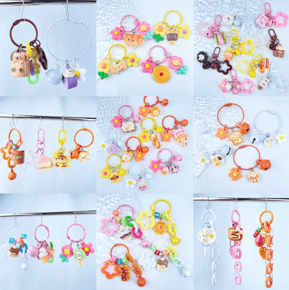 [New Batch] Kawaii Cuties/Kawaii Food Handmade Keychains Mystery Bags
