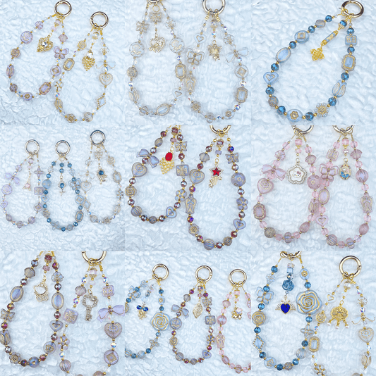 [Anniversary Sale] ONLY BATCH Czech Bohemian Style Glittering Phone Chains-Celebration Special Price!
