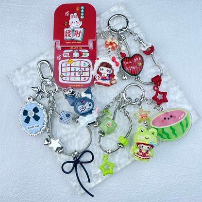 [New Arrival] New Style Metal Alloy Snake Style Chain Kawaii Phone Chain Phone Decor-Special Launch Price!