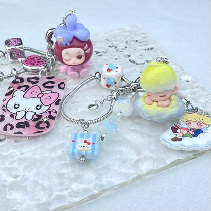 [New Arrival] New Style Metal Alloy Snake Style Chain Kawaii Phone Chain Phone Decor-Special Launch Price!