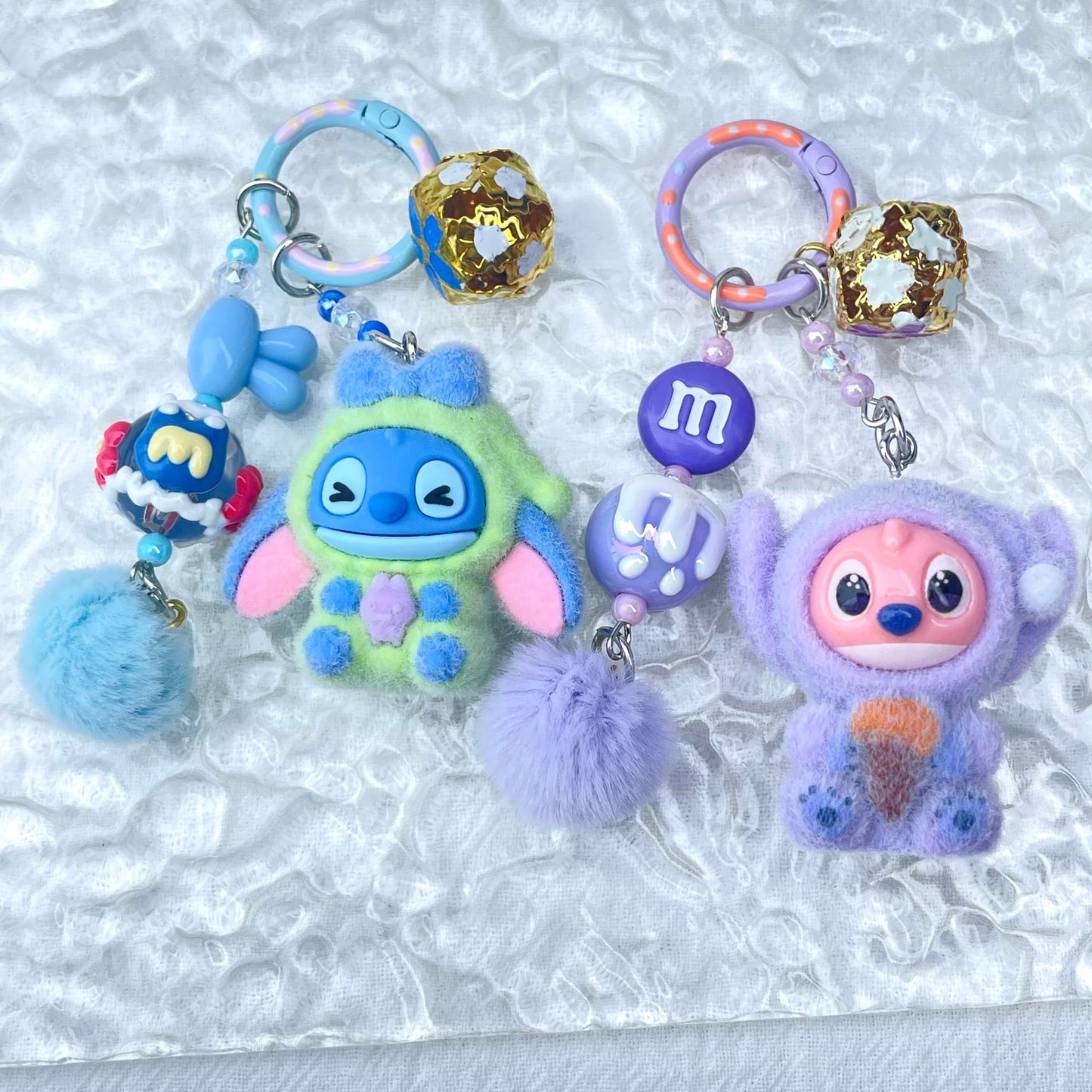 [Live Exclusive] Premium Handmade Newest Standing/Sitting Cutie Keychain- with New Fluffy Style & Special Launch Fruit Play