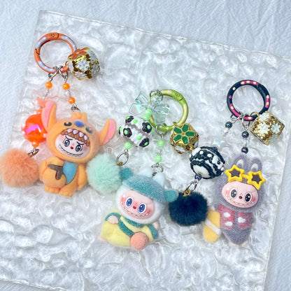[Live Exclusive] Premium Handmade Newest Standing/Sitting Cutie Keychain- with New Fluffy Style & Special Launch Fruit Play