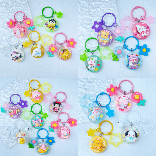 [New Arrivals] Special Theme Floatie Style Handmade Kawaii Keychains
