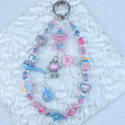 [Anniversary Celebration] Handmade Metal Alloy Decor and Glow In The Dark Decor Kawaii Phone Chains-Celebration Special Price!