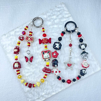 [Anniversary Celebration] Handmade Metal Alloy Decor and Glow In The Dark Decor Kawaii Phone Chains-Celebration Special Price!