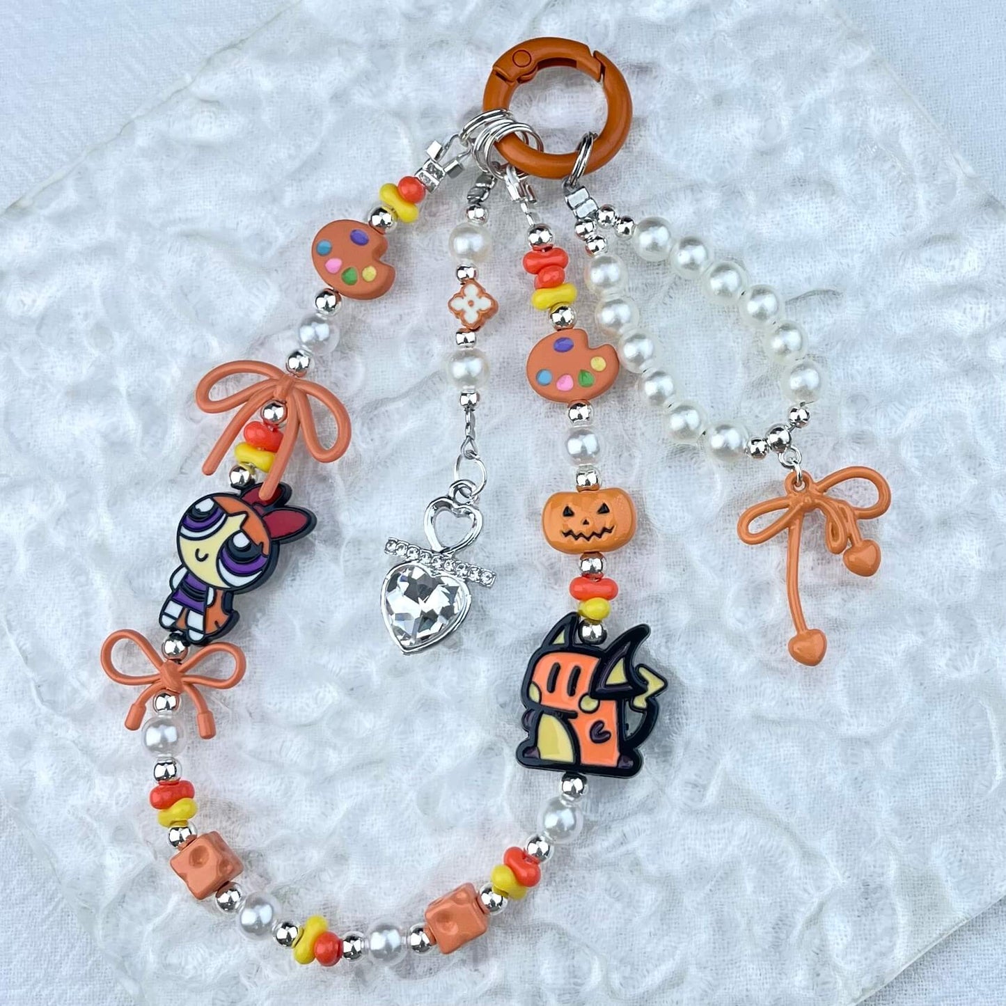 [Anniversary Celebration] Handmade Metal Alloy Decor and Glow In The Dark Decor Kawaii Phone Chains-Celebration Special Price!