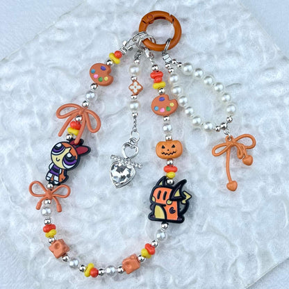 [Anniversary Celebration] Handmade Metal Alloy Decor and Glow In The Dark Decor Kawaii Phone Chains-Celebration Special Price!