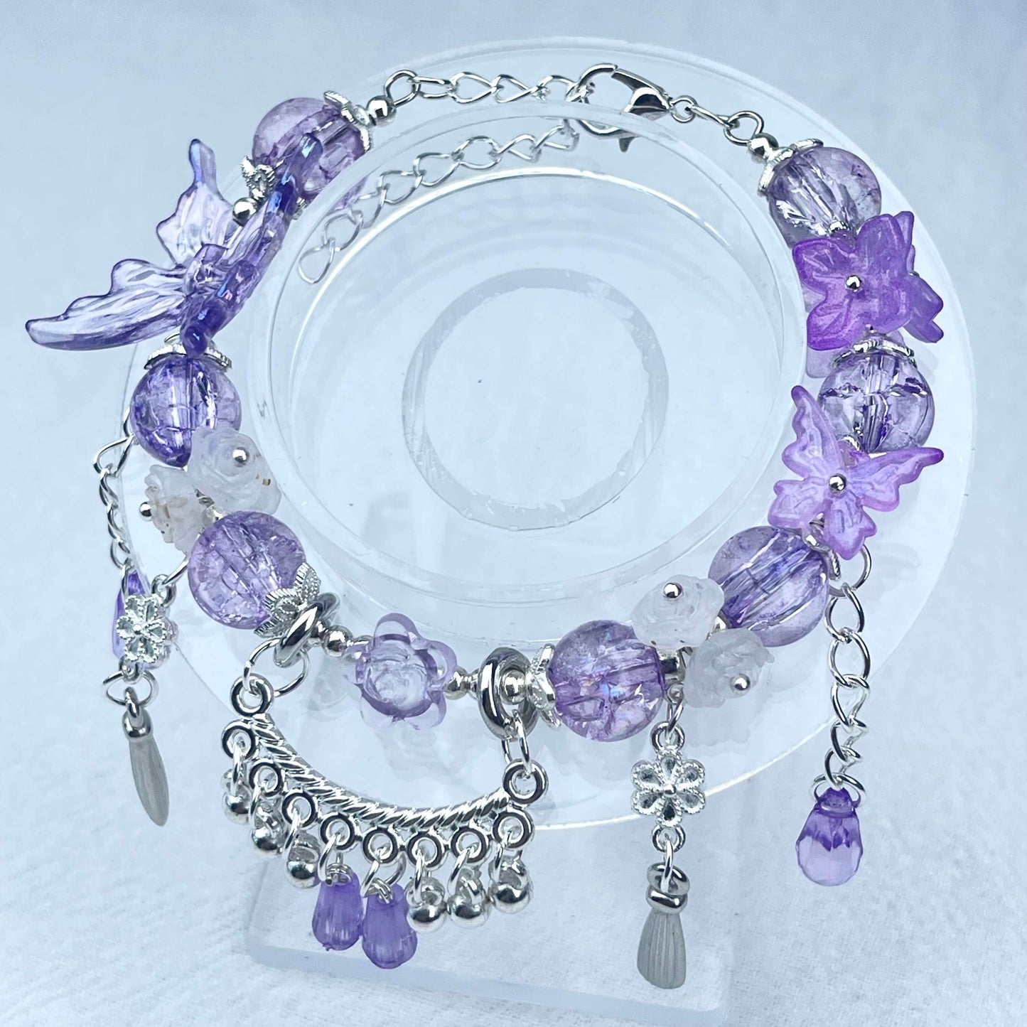 [Holiday Celebration] Premium Handmade Styles and Flower Blossom Styles Single Ring Bracelet-With Hidden Styles!